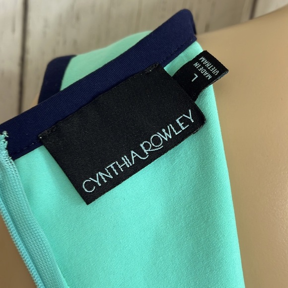 Cynthia Rowley Color Block Sheath Cut Dress Size Large - Picture 3 of 6